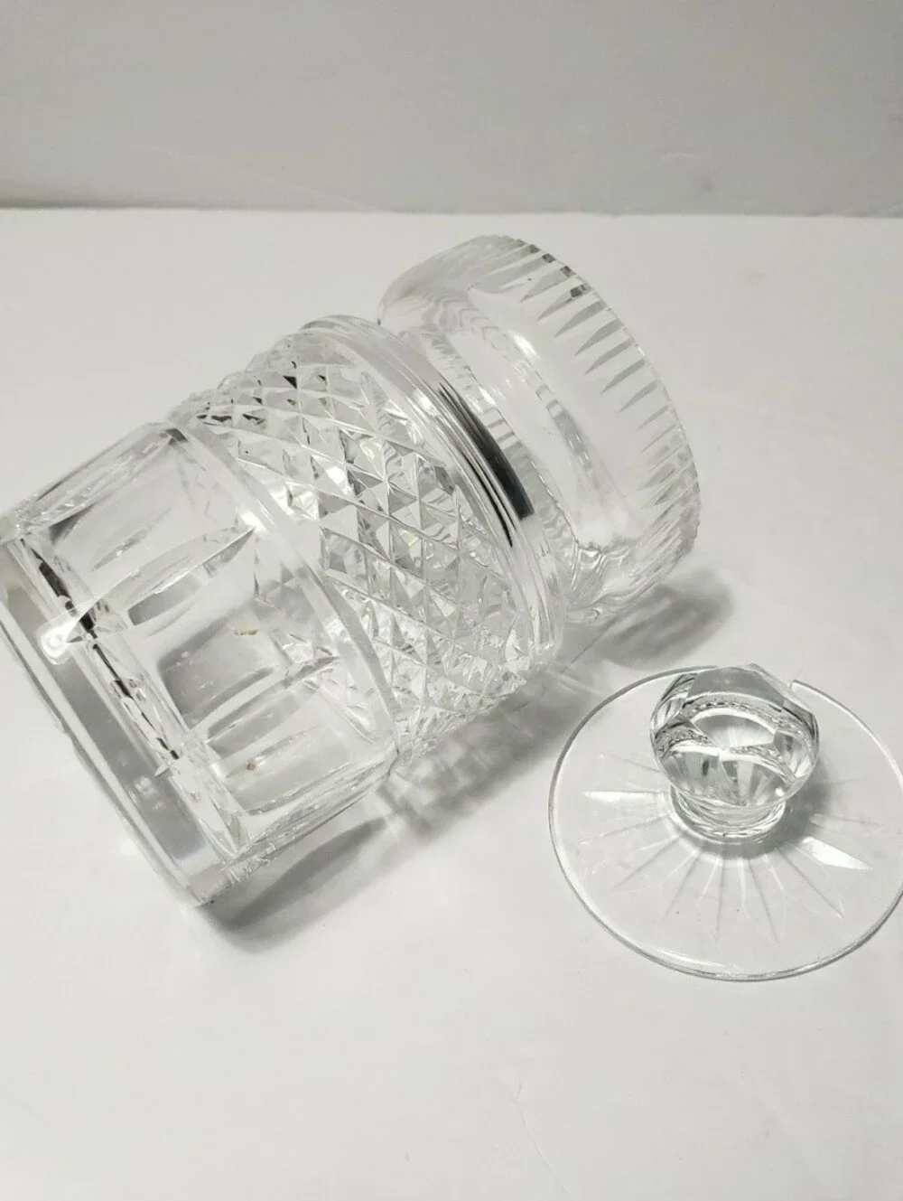 WATERFORD Crystal Jam & Honey Jar With Lid